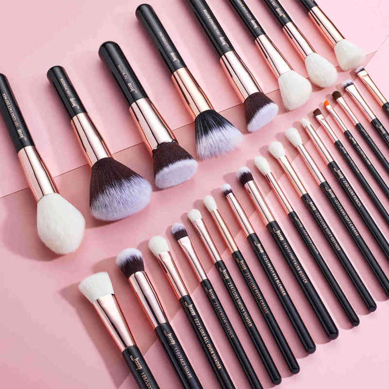 NXY Makeup Brushes Jessup Set Rose Gold Black Foundation Powder Eyeshadow Liner Brush Blending Highlighter Brocha Maquillaje 6 25pcs 0406
NXY Makeup Brushes Jessup Set Rose Gold Black Foundation Powder Eyeshadow Liner Brush Blending Highlighter Brocha Maquillaje 6 25pcs 0406