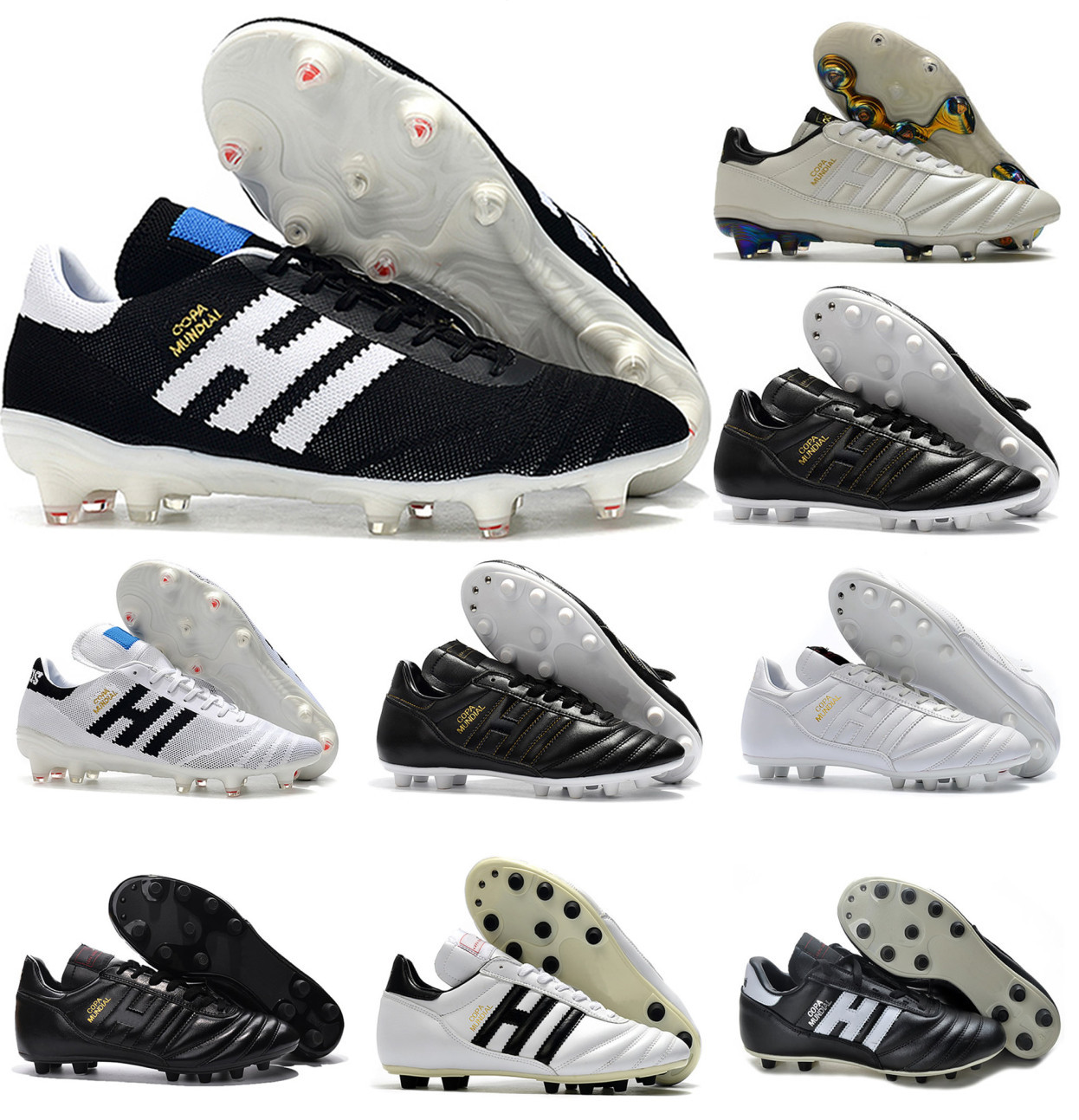 Big Size EUR Classics Mens Soccer Shoes Copa Mundial 21 70Y Eternal Class FG Leather Football Boots futbol Cleats Size 39-45 Sports Sneakers, 4 copa 70y fg
Big Size EUR Classics Mens Soccer Shoes Copa Mundial 21 70Y Eternal Class FG Leather Football Boots futbol Cleats Size 39-45 Sports Sneakers, 4 copa 70y fg