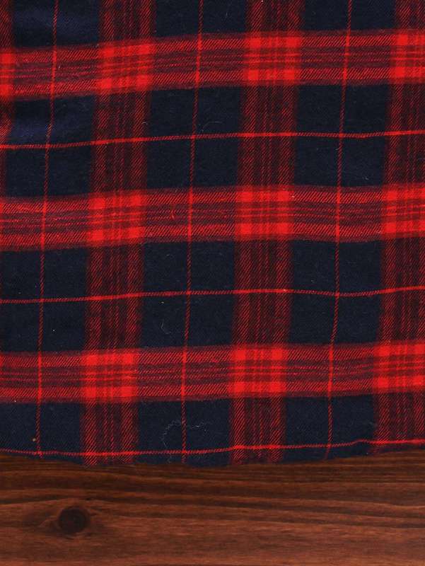 Toddler Boys 3D Ear Hooded Plaid Thermal Lined Coat SHE