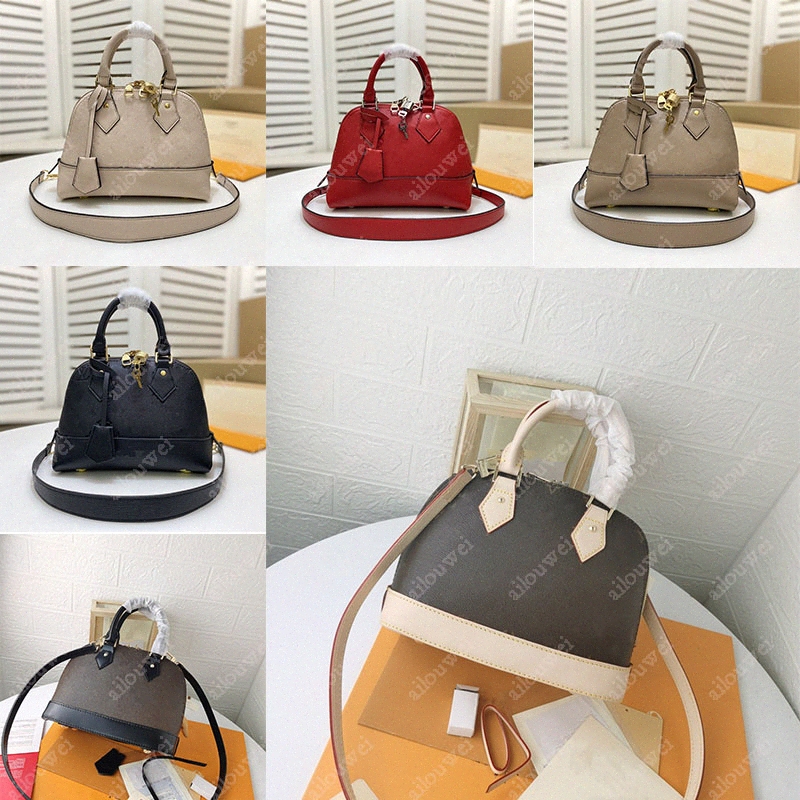 Alma BB Designer bag luxury handbag women shoulder bags With key lock leather shell crossbody strap louise Fashion vutton embossed viuton purse wallet, Customize
Alma BB Designer bag luxury handbag women shoulder bags With key lock leather shell crossbody strap louise Fashion vutton embossed viuton purse wallet, Customize