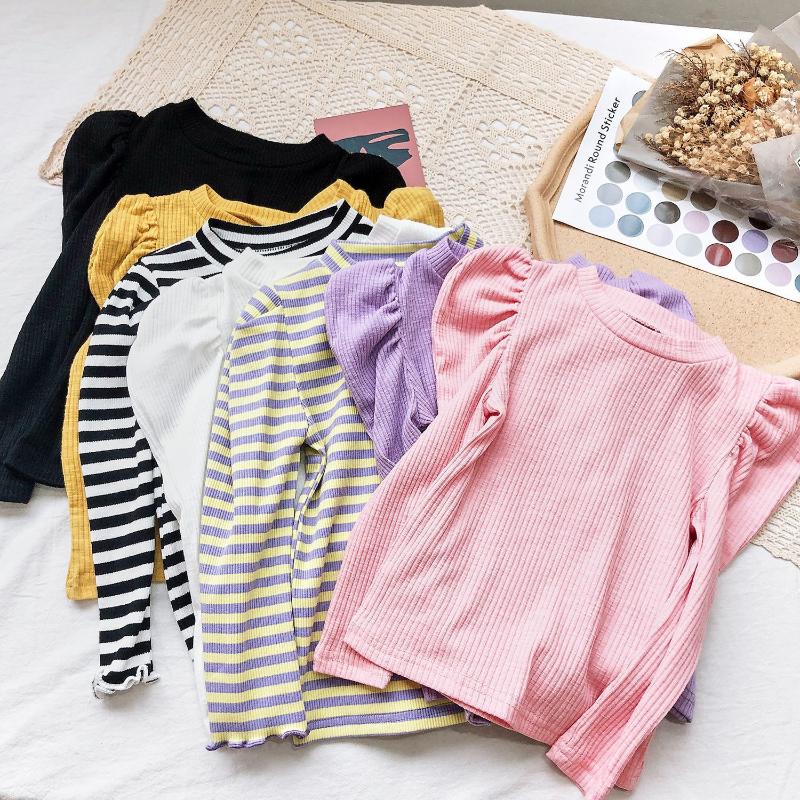T-shirts Girls Striped Bottoming Shirt 2022 Spring Children's Puff Sleeve Top All-Match T-shirtT-shirts, Beige
T-shirts Girls Striped Bottoming Shirt 2022 Spring Children's Puff Sleeve Top All-Match T-shirtT-shirts, Beige