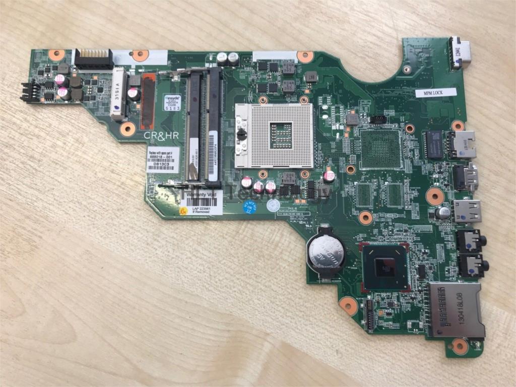 Motherboards Laptop Motherboard For CQ58 650 687702-001 687702-501 688018-001 688018-501 Mainboard HM70 DDR3
Motherboards Laptop Motherboard For CQ58 650 687702-001 687702-501 688018-001 688018-501 Mainboard HM70 DDR3