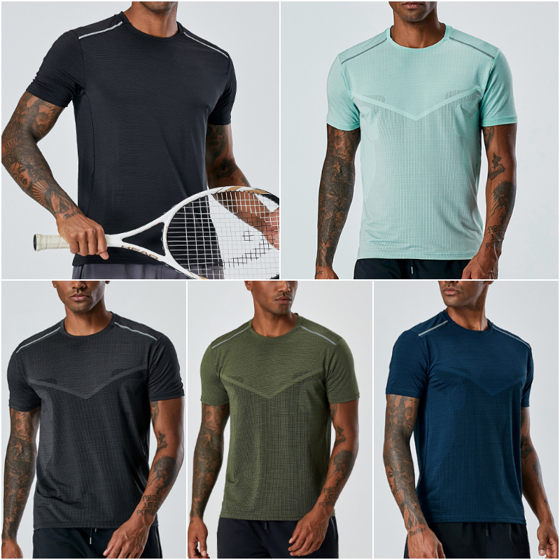 LL-A19 Men's Yoga Outfit Gym Clothing Summer Exercise & Fitness Wear Sportwear Train Running Short Sleeve Shirts Outdoor Tops Fast Dry, Black
LL-A19 Men's Yoga Outfit Gym Clothing Summer Exercise & Fitness Wear Sportwear Train Running Short Sleeve Shirts Outdoor Tops Fast Dry, Black