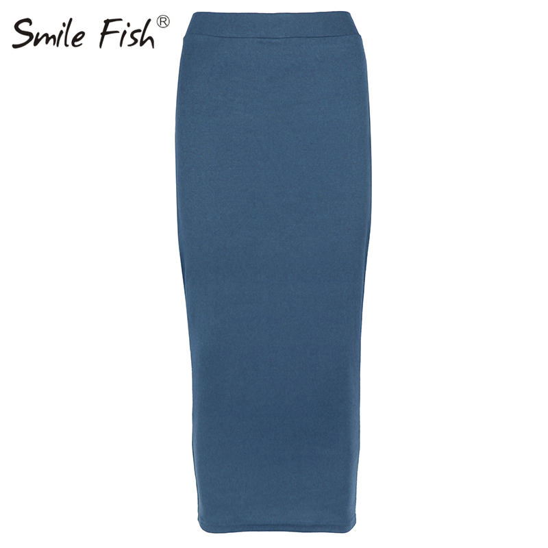 Skinny Brown Black Street Elastic Skirts Party Nitgt Club High Waist Midi Sexy Bodycon Slim Long Skirt Pencil Women G2310 220322