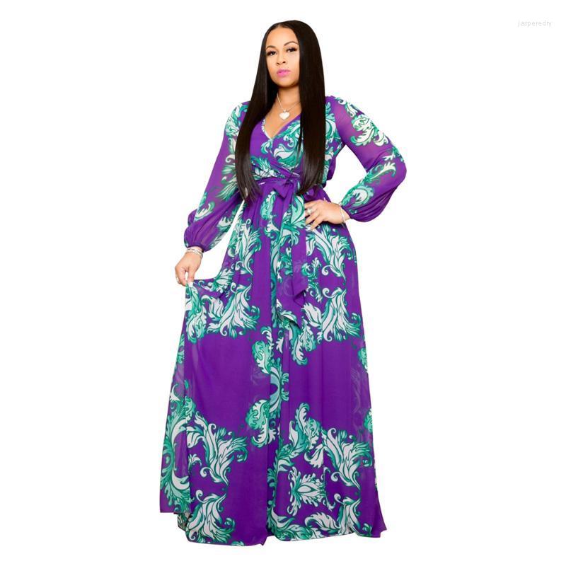 Plus Size Dresses Chiffon Print Dress 5XL Women Long Sleeve V-neck Casual Loose Large Sexy African Woman DressesPlus Jasp22, D3301
Plus Size Dresses Chiffon Print Dress 5XL Women Long Sleeve V-neck Casual Loose Large Sexy African Woman DressesPlus Jasp22, D3301