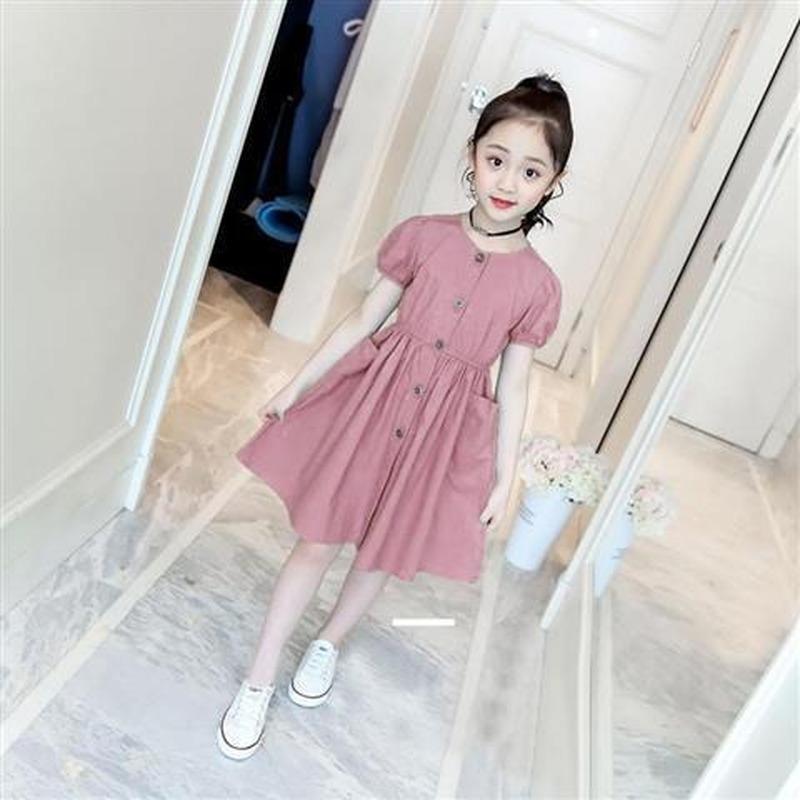 Girl's Dresses Summer Girls Dress Princess Student Fashion Kids Clothing 11 Years Old Daily Pocket Casual Cute Party Solid Color DressGirl's, Blue
Girl's Dresses Summer Girls Dress Princess Student Fashion Kids Clothing 11 Years Old Daily Pocket Casual Cute Party Solid Color DressGirl's, Blue
