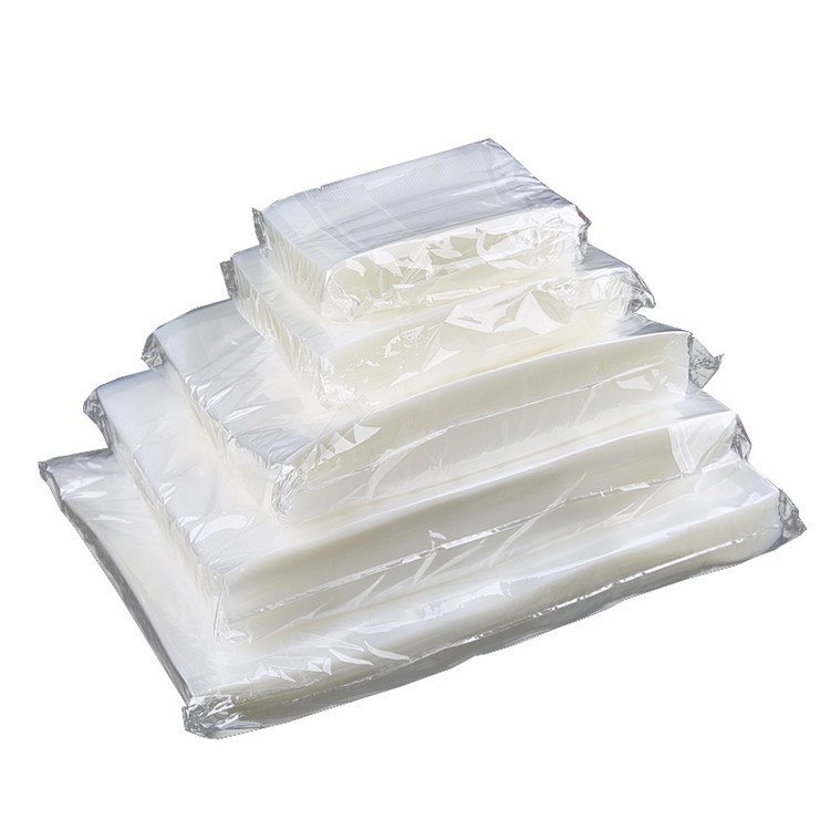 100pcs High Clear Open Top Vacuum Packaging Bag Thick Barrier Candy Snack Salt Ground Coffee Powder Meat Tea Heat Sealing Gift Storage Pouches