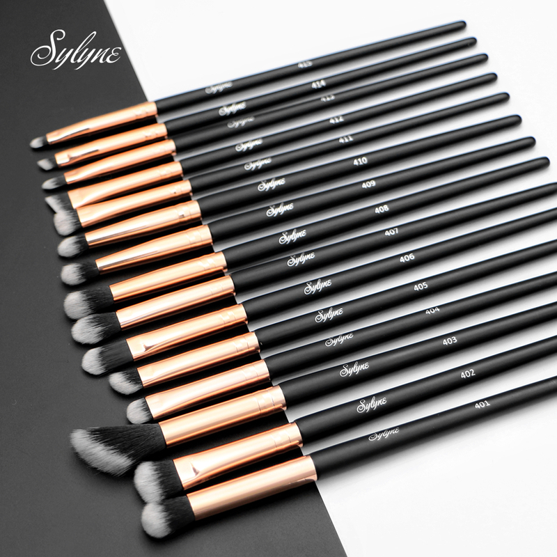 Sylyne Eyeshadow Brush Set 15Pcs Eye Brow Shadow Liner Professional Eyes Makeup Brushes 220722
Sylyne Eyeshadow Brush Set 15Pcs Eye Brow Shadow Liner Professional Eyes Makeup Brushes 220722