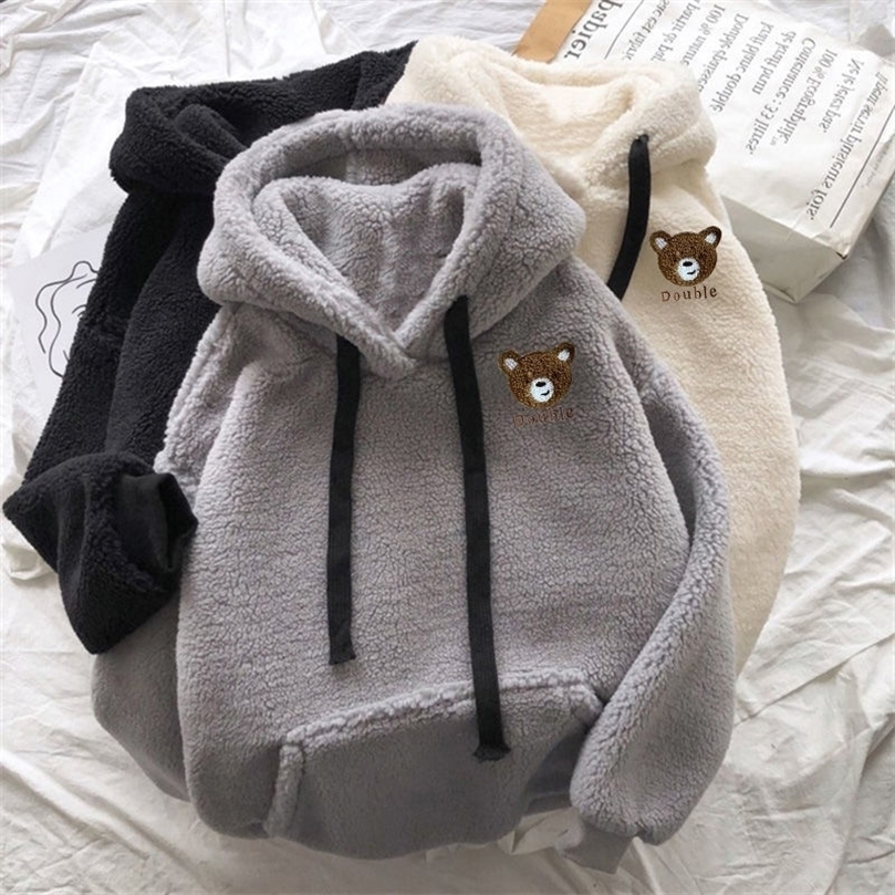 Retro Polo Collar Sweatshirt Women's Hoodies Autumn Winter Thick Loose Korean Long Sleeve Jacket Fleece Warm Pollovers 220406, Apricot
Retro Polo Collar Sweatshirt Women's Hoodies Autumn Winter Thick Loose Korean Long Sleeve Jacket Fleece Warm Pollovers 220406, Apricot