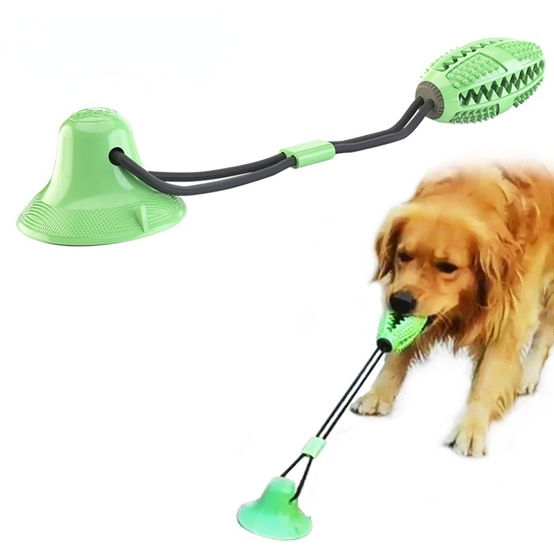 Drawstring Ball Leakage Food Feeder Sucker Tug of War Dog Toy(The logistics price Pls Contact us)