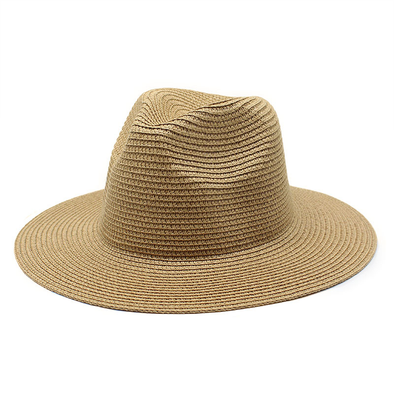 Spring Summer Sunhat Women Men Straw Hat Wide Brim Hats Woman Man Casual Top Hat Female Holiday Beach Caps Male Fashion Outdoor Tr