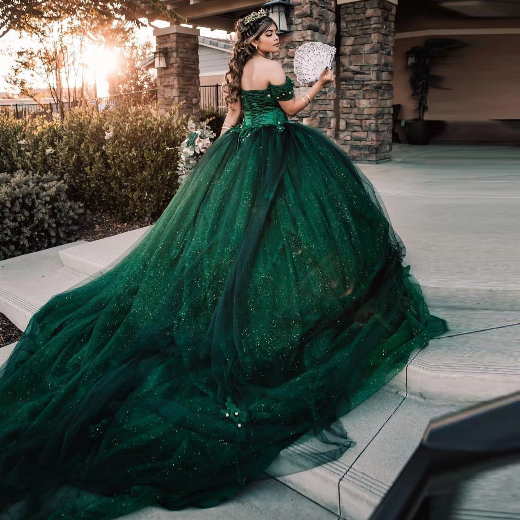 New Green Quinceanera Dresses Ball Gown 2022 For Sweet 16 Girl Sequin Lace Up Birthday Party Prom Dress Vestido De 15 Anos Quinceanera, Pink
New Green Quinceanera Dresses Ball Gown 2022 For Sweet 16 Girl Sequin Lace Up Birthday Party Prom Dress Vestido De 15 Anos Quinceanera, Pink
