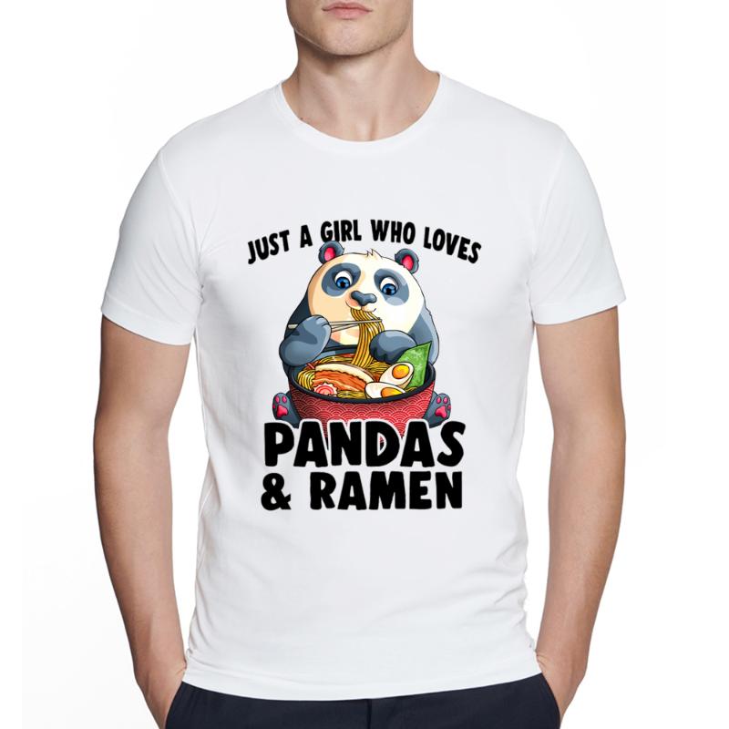 Men' T-Shirts Men Clothes Just A Girl Who Loves Pandas&Ramen Kawaii Panda T-Shirt Funny Aesthetic Leisure O-neck Tshirt Streetwear Grap, 2250 
Men' T-Shirts Men Clothes Just A Girl Who Loves Pandas&Ramen Kawaii Panda T-Shirt Funny Aesthetic Leisure O-neck Tshirt Streetwear Grap, 2250
