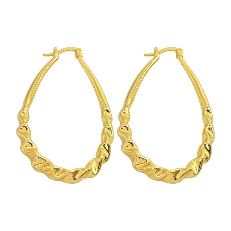 Hoop & Huggie 18k Gold Plated Luxury Quality Earrings For Women Trend Designs Charm Korean Christmas Gift Female Jewelry
Hoop & Huggie 18k Gold Plated Luxury Quality Earrings For Women Trend Designs Charm Korean Christmas Gift Female Jewelry