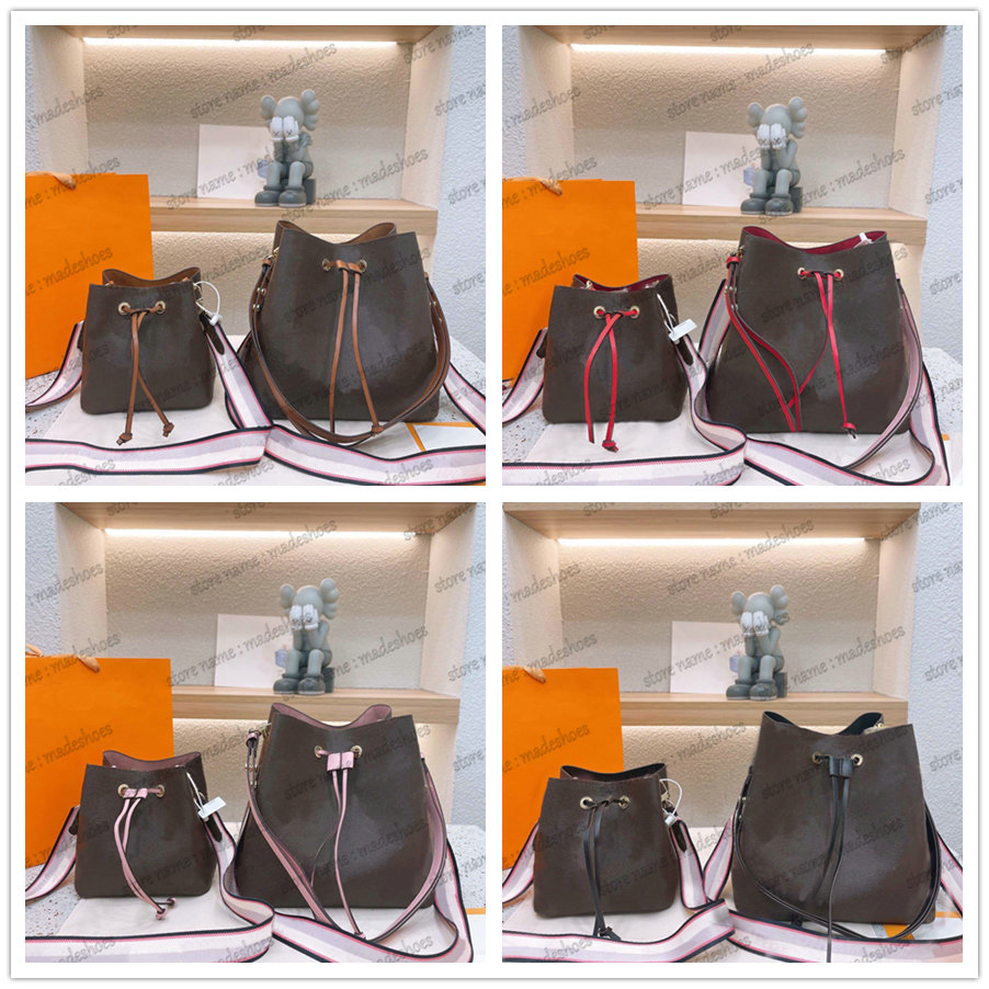 Classic NEONOE MM Mini Bucket Shoulder Bag With Jacquard Strap NEO NOE Rose Pouder Monograms Canvas Cross Body Ladies Designer Luxury Handle Bag Tote
Classic NEONOE MM Mini Bucket Shoulder Bag With Jacquard Strap NEO NOE Rose Pouder Monograms Canvas Cross Body Ladies Designer Luxury Handle Bag Tote
