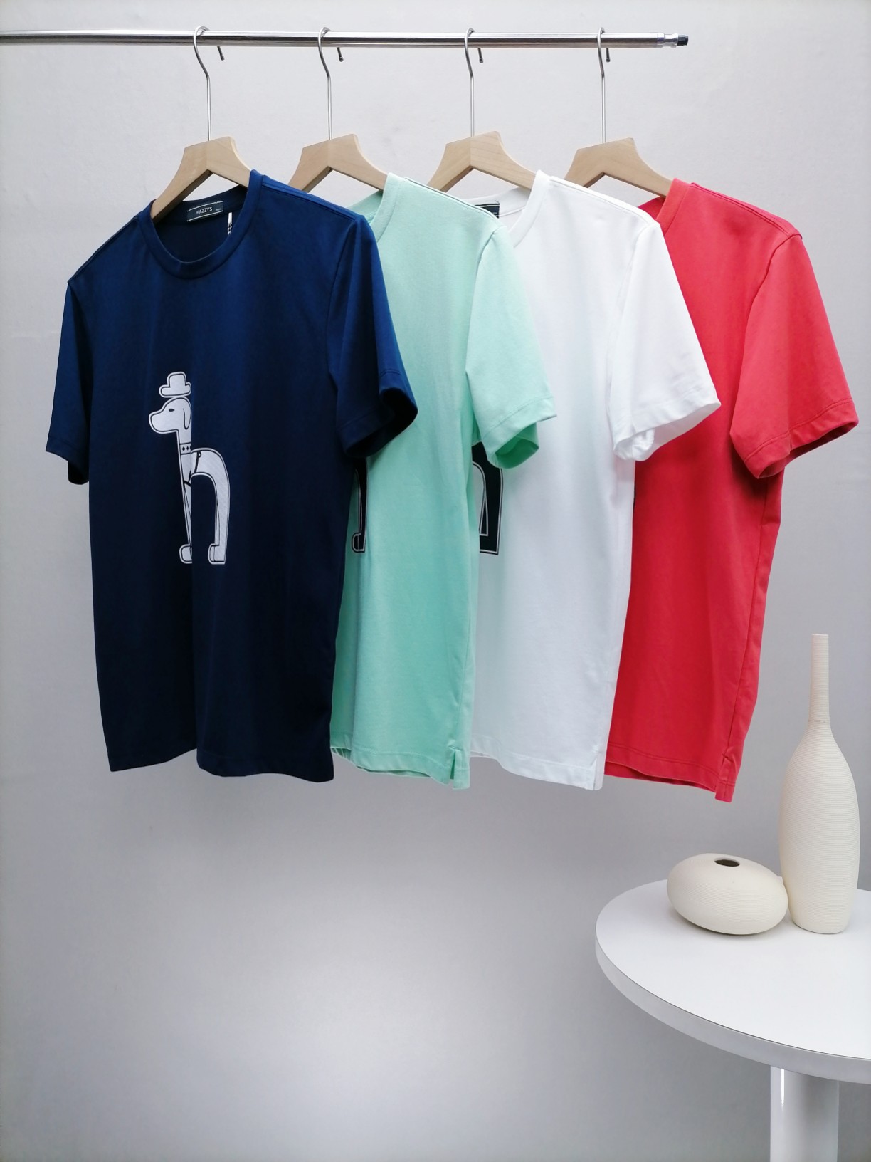 Women men t shirt summer cotton heavy shirts embroidery garland half-sleeved hazzys short-sleeved T-shirt size -185, I need see other product
Women men t shirt summer cotton heavy shirts embroidery garland half-sleeved hazzys short-sleeved T-shirt size -185, I need see other product