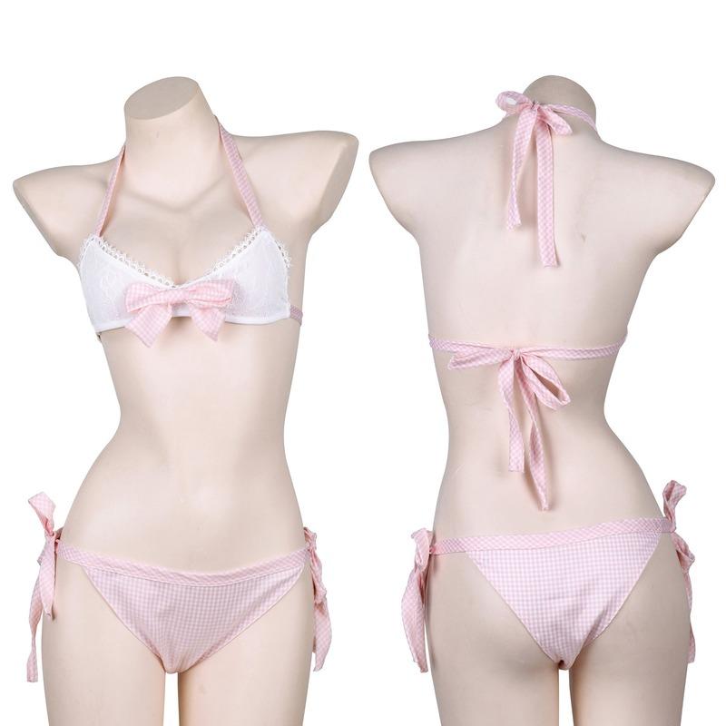 Bras Sets Lolita Sweet Sexy Underwear Bra And Panties Set Kawaii Swimsuit Pink White Bikini Outfit For Women Cosplay Costumes LingerieBras
Bras Sets Lolita Sweet Sexy Underwear Bra And Panties Set Kawaii Swimsuit Pink White Bikini Outfit For Women Cosplay Costumes LingerieBras
