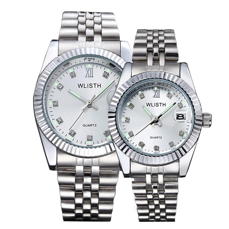 Wristwatches Lovers Couples Quartz Men Watch WLISTH Top Brand Women Luminous Diamond Gifts Clock Watches Calendar 30m Waterproof, Men 5
Wristwatches Lovers Couples Quartz Men Watch WLISTH Top Brand Women Luminous Diamond Gifts Clock Watches Calendar 30m Waterproof, Men 5