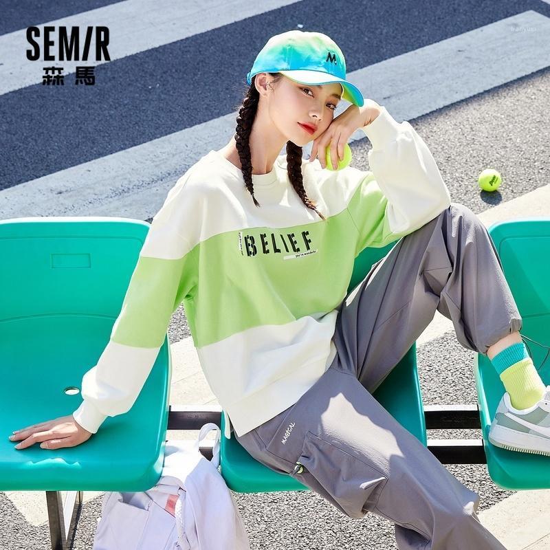 Sweatshirt Women Trend Color Contrast 3D Letter Printing Short Loose Round Neck Drop Shoulder 2022 Spring Women's Hoodies & Sweatshirts, Green
Sweatshirt Women Trend Color Contrast 3D Letter Printing Short Loose Round Neck Drop Shoulder 2022 Spring Women's Hoodies & Sweatshirts, Green