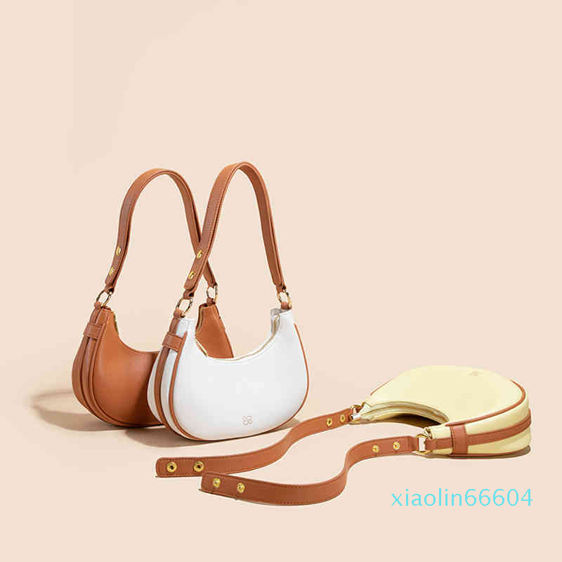 Designer-Evening bag Women Shoulder Fashion Personality Saddle Stitching Soft Leather Underarm Msenger Bag, Brown
Designer-Evening bag Women Shoulder Fashion Personality Saddle Stitching Soft Leather Underarm Msenger Bag, Brown