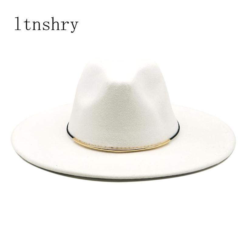 Autumn Winter Simple British Style wool 9CM Wide Brim Big Ladies hat solid Classic fedoras cap men women panama jazz hat223p
Autumn Winter Simple British Style wool 9CM Wide Brim Big Ladies hat solid Classic fedoras cap men women panama jazz hat223p