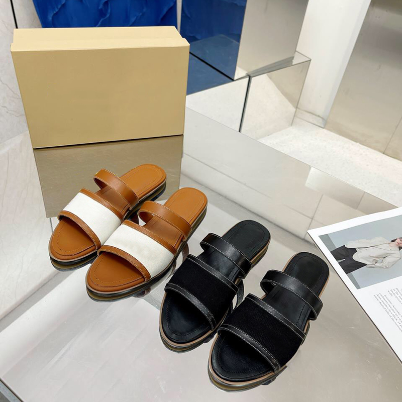 New Famous Brand Canvas Slippers Women Flat Sandals Rubber Sandals White Black Brown Cowhide Women's Summer Outdoor Shoes, ##
New Famous Brand Canvas Slippers Women Flat Sandals Rubber Sandals White Black Brown Cowhide Women's Summer Outdoor Shoes, ##