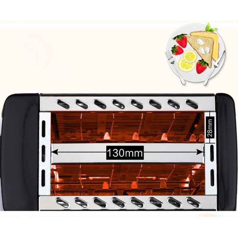 Bread Makers 2 Slice Toasters With 6 Shade Settings Stainless Steel Wide Slot Removable Crumb Tray
Bread Makers 2 Slice Toasters With 6 Shade Settings Stainless Steel Wide Slot Removable Crumb Tray