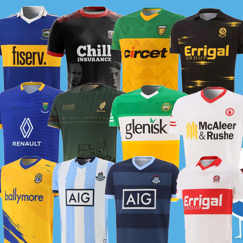 2022 2023 Kilkenny Wexford Ireland GAA soccer Jersey Offaly Tyrone Remastered Commemoration football shirt Tipperary 22 23 home away size S-5XL
2022 2023 Kilkenny Wexford Ireland GAA soccer Jersey Offaly Tyrone Remastered Commemoration football shirt Tipperary 22 23 home away size S-5XL
