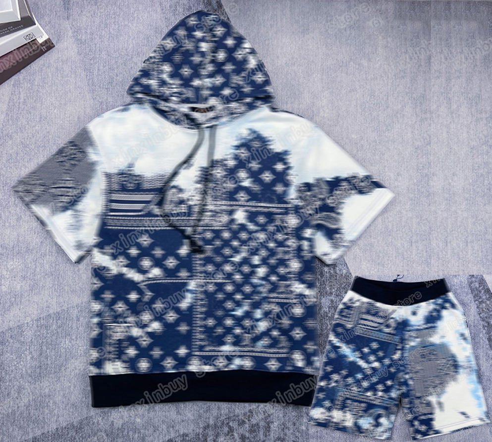22ss Men Women designer Sweatshirts Hoodies tie dye cashew flower print short sleeve casual high quality fashion men blue XS-L, Shorts
22ss Men Women designer Sweatshirts Hoodies tie dye cashew flower print short sleeve casual high quality fashion men blue XS-L, Shorts