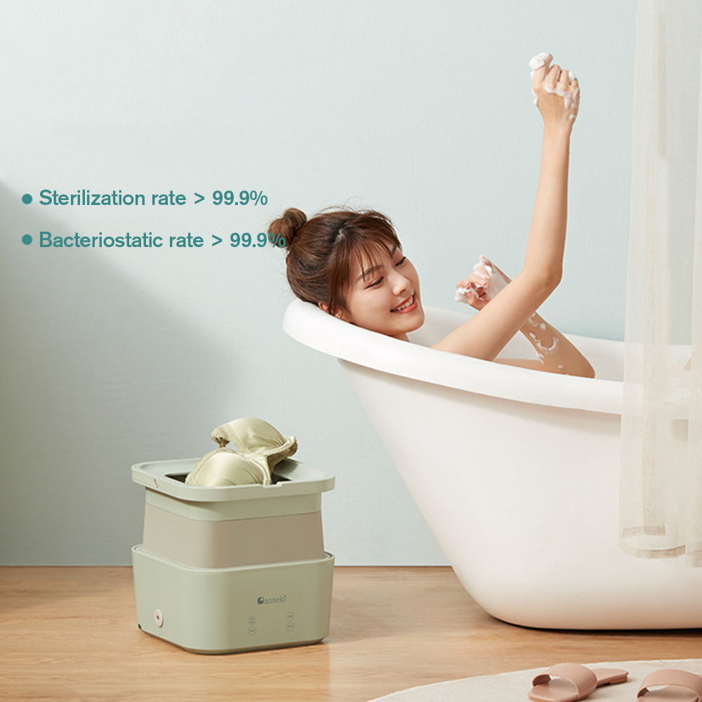 soseki folding washing machines upgrade model washing socks portable small mini underwear panty washing machine