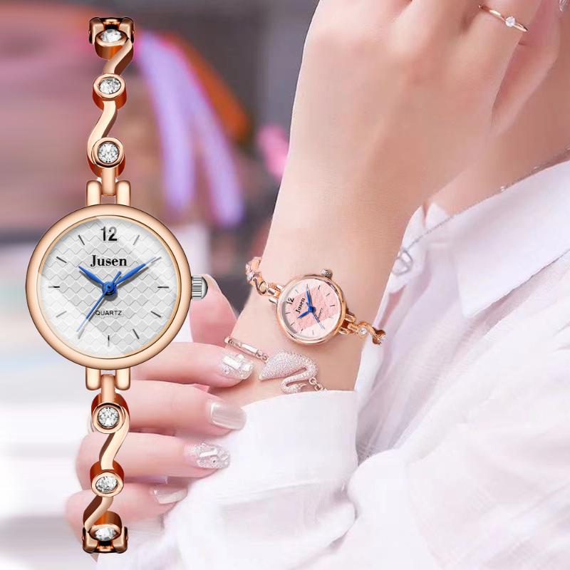 Wristwatches Wave Pattern Dial Design Women Fashion Luxury Watches Elegant Small Ladies Bracelet Rose Gold Female Quartz Watch, Rose gold pink
Wristwatches Wave Pattern Dial Design Women Fashion Luxury Watches Elegant Small Ladies Bracelet Rose Gold Female Quartz Watch, Rose gold pink