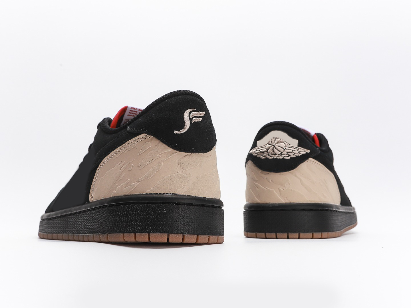 Shoes Solefly x Authentic 1 Low Og Sp Carnivore Men Women Outdoor Sports Black Suede Sneakers Original Us4-13
