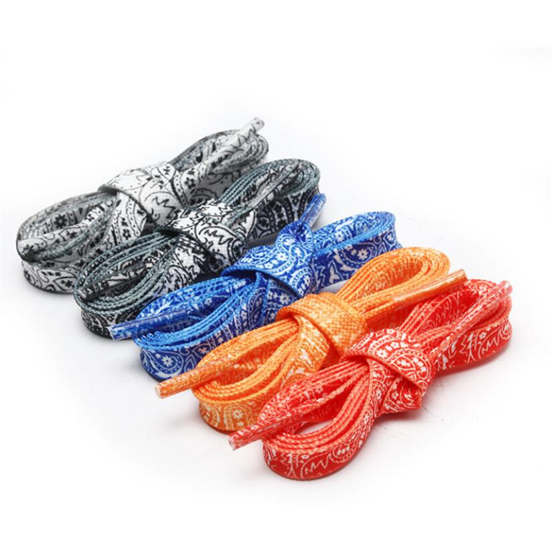 1pair Cashew Flowers Shoelaces 120cm Women Men Red Black Blue Hand-painted Sports Casual Basketball Shoes Laces Boot Strings
1pair Cashew Flowers Shoelaces 120cm Women Men Red Black Blue Hand-painted Sports Casual Basketball Shoes Laces Boot Strings