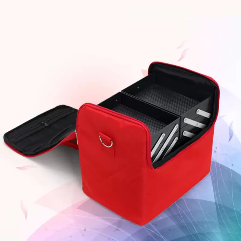 Cosmetic Bags & Cases Professional Bag Suitcase For Makeup Box Make Up Organizer Storage Case Pouch Toiletry Wash Beauty Zipper Big Case