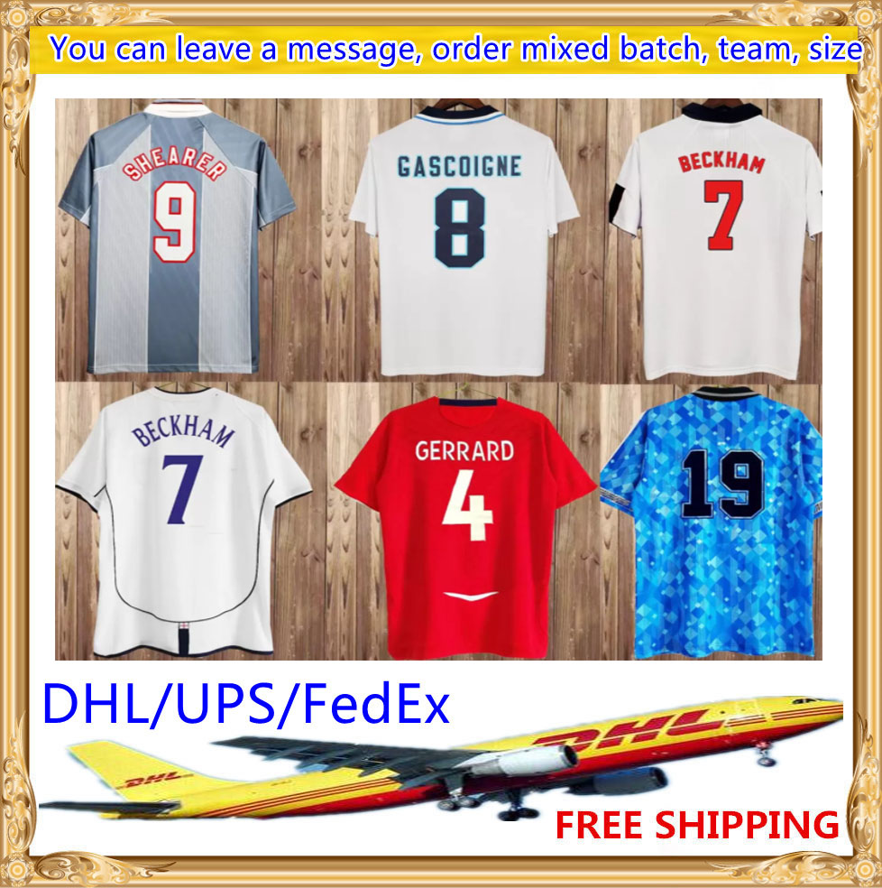 DHL UPS FedEx Free 1998 KEEGAN BECKHAM Mens Retro Soccer Jerseys LINEKER SCHOLES SHEARER SHERINGHAM GASCOIGNE LAMPARD Retro, Lavender
DHL UPS FedEx Free 1998 KEEGAN BECKHAM Mens Retro Soccer Jerseys LINEKER SCHOLES SHEARER SHERINGHAM GASCOIGNE LAMPARD Retro, Lavender