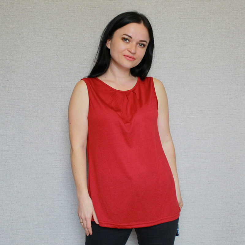 Fashion Summer Tank Top Women Solid Color Sleeveless Vest Lady Elegant Round Neck Loose T-Shirt Camisole Tees Ropa Mujer 220316