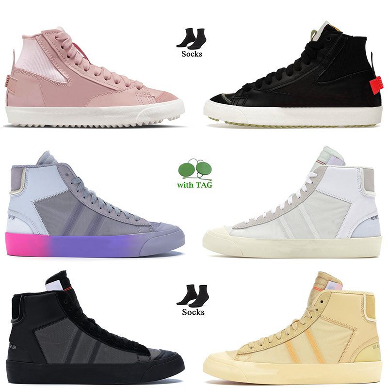 With Socks Blazer Mid 77 Vintage Women Mens Fashion Casual Shoes Pink Oxford Black Bright Crimson Wolf Grey White University Blue All Hallows Eve Trainers Sneakers, C57 floral sunflower 36-45
With Socks Blazer Mid 77 Vintage Women Mens Fashion Casual Shoes Pink Oxford Black Bright Crimson Wolf Grey White University Blue All Hallows Eve Trainers Sneakers, C57 floral sunflower 36-45