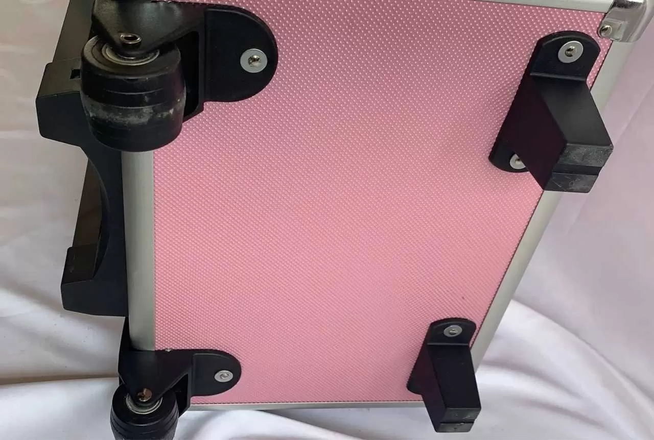 Suitcases Draw Bar Box Bags, Luggage & Accessories Suitcases make up box case air handle Baby Sleeping Suitcase On Wheels Travel Kids Ride Aircraft Mu