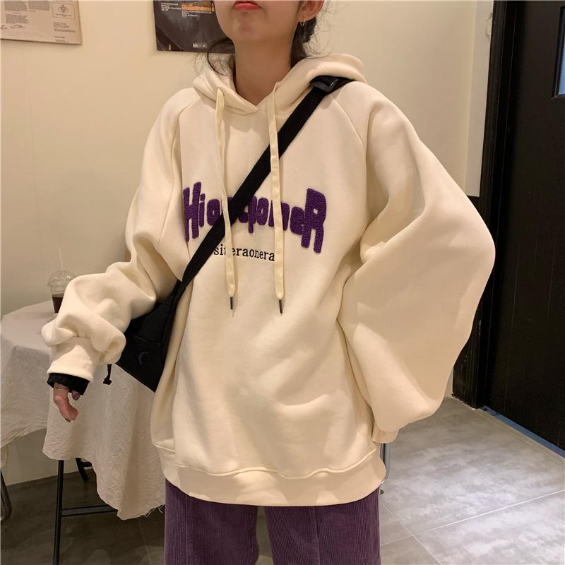 Women's Hoodies & Sweatshirts Women All-match Daily Korean College Teens High Street Letter Print Ins Harajuku Basic Autumn Couple Sweatshir, Blue
Women's Hoodies & Sweatshirts Women All-match Daily Korean College Teens High Street Letter Print Ins Harajuku Basic Autumn Couple Sweatshir, Blue