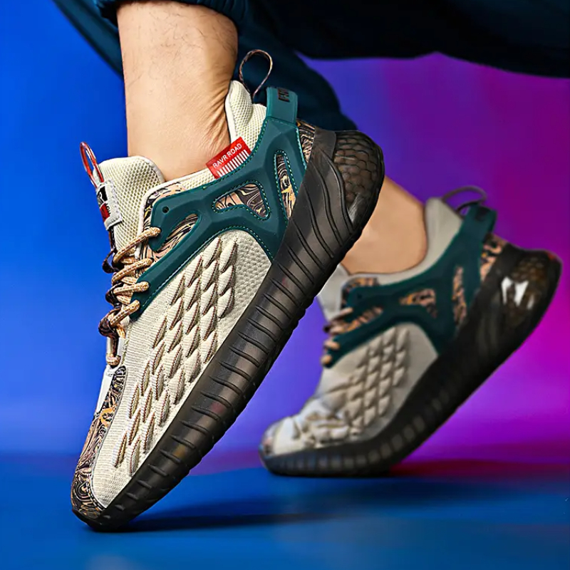 Men Shoes Mesh Lace Up Flat Bottom Comfortable Fashion Graffiti Outdoor Non Slip Mountaineering Casual Shoes SX010, Clear
Men Shoes Mesh Lace Up Flat Bottom Comfortable Fashion Graffiti Outdoor Non Slip Mountaineering Casual Shoes SX010, Clear