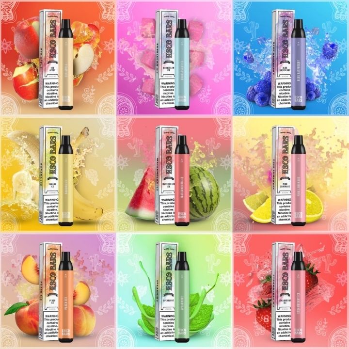 ESCO BARS Disposable E cigarettes 2500 Puffs Mesh Coil Vape Pen 1000mAh Battery Pod 15 Color Device 6ml Pre-filled Pods
ESCO BARS Disposable E cigarettes 2500 Puffs Mesh Coil Vape Pen 1000mAh Battery Pod 15 Color Device 6ml Pre-filled Pods