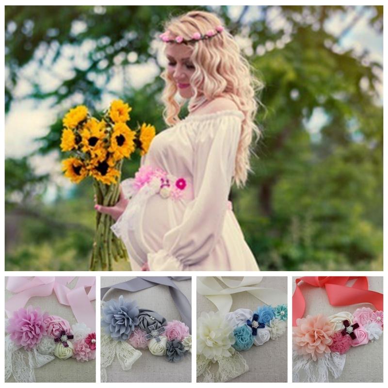 Belts Fashion Women Sash Pink Ivory Gray Flower Chiffon Pregnant Waistband Belt Maternity Po Prop
Belts Fashion Women Sash Pink Ivory Gray Flower Chiffon Pregnant Waistband Belt Maternity Po Prop