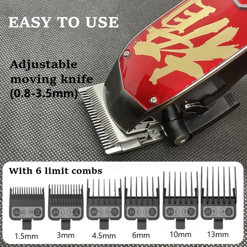 Madeshow M10 Hair Clippers Professional Hair Trimmer for Men Electric Hair Cutting Machine 7000 RPM Barbershop USB Rechargeable 220708