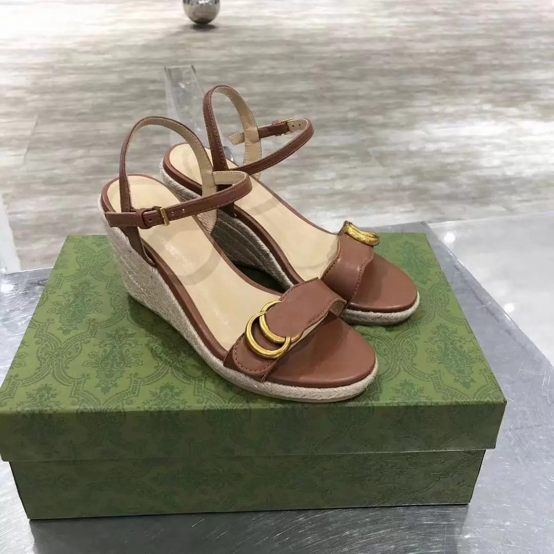 Fashion sandals designer women shoes summer buckle bandage woven Lafite patch leather high heeled platform shoe sexy dress Casual shoes 
Fashion sandals designer women shoes summer buckle bandage woven Lafite patch leather high heeled platform shoe sexy dress Casual shoes