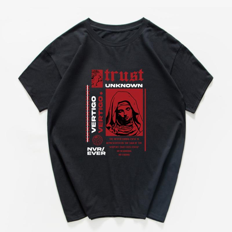 Men's T-Shirts Trust Unknown Streetwear Cotton Graphic T Shirt Men Summer T-shirt Loose Tee 130kg Can Wear Plus Size Tops Clothes, Black
Men's T-Shirts Trust Unknown Streetwear Cotton Graphic T Shirt Men Summer T-shirt Loose Tee 130kg Can Wear Plus Size Tops Clothes, Black