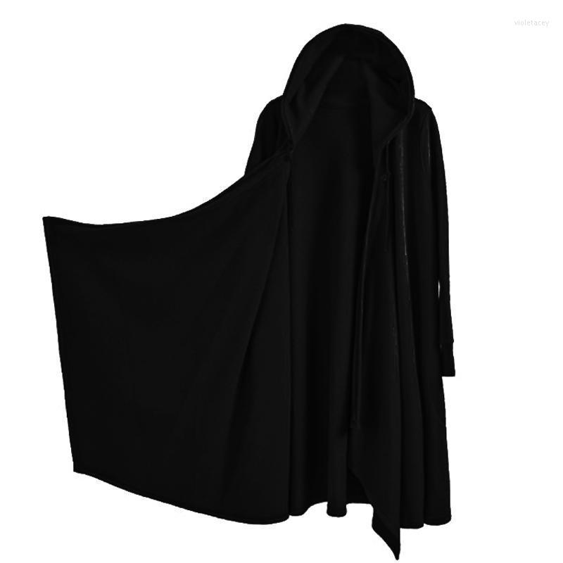 Men' Trench Coats Winter Men Black Hip Hop Coat Long Hooded Cloak Cape Nightclub Singer Stage Costume Gothic Oversize Jacket Overcoat Viol2, Thin
Men' Trench Coats Winter Men Black Hip Hop Coat Long Hooded Cloak Cape Nightclub Singer Stage Costume Gothic Oversize Jacket Overcoat Viol2, Thin