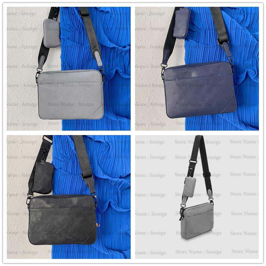 M46104 Duo Messenger Bag Anthracite Gray Monograms Shadow Leather Mens Designer 2 Sets Crossbody With Removable Coin Purse
M46104 Duo Messenger Bag Anthracite Gray Monograms Shadow Leather Mens Designer 2 Sets Crossbody With Removable Coin Purse