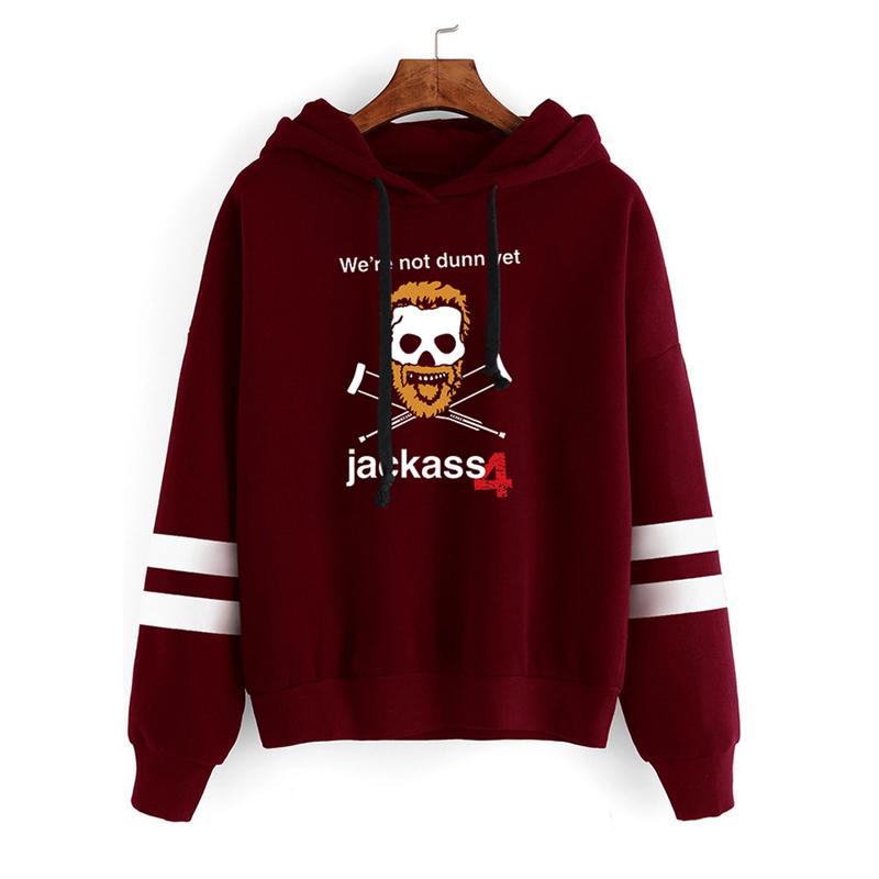 Jackass Forever Hoodies Unisex Long Sleeve Fashion Hooded Sweatshirts Women Men Streetwear Casual Clothes 220815