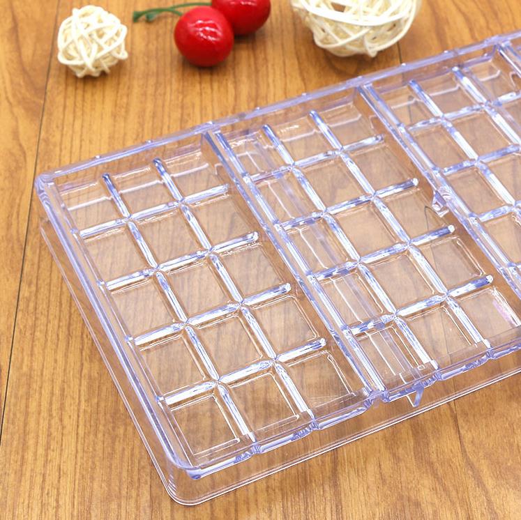 15 Grid Polkadot Mushroom Chocolate Mould Multiverse Milk Chocolate Bar Mold SN6717