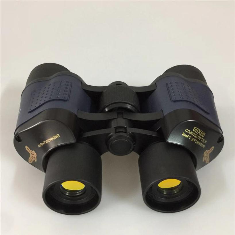 The latest models High magnification 60x60 waterproof telescope high power night vision hunting binoculars red film far mirror wit